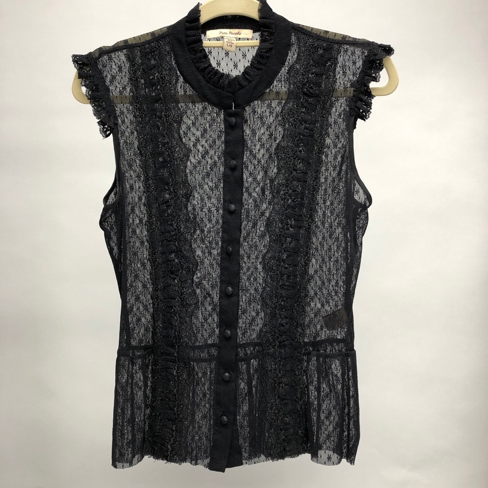 Free People Lace Top